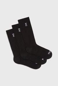 The Sport Crew Sock - Black