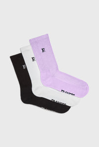 The Trouser Sock - Purple