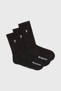 The Trouser Sock - Black