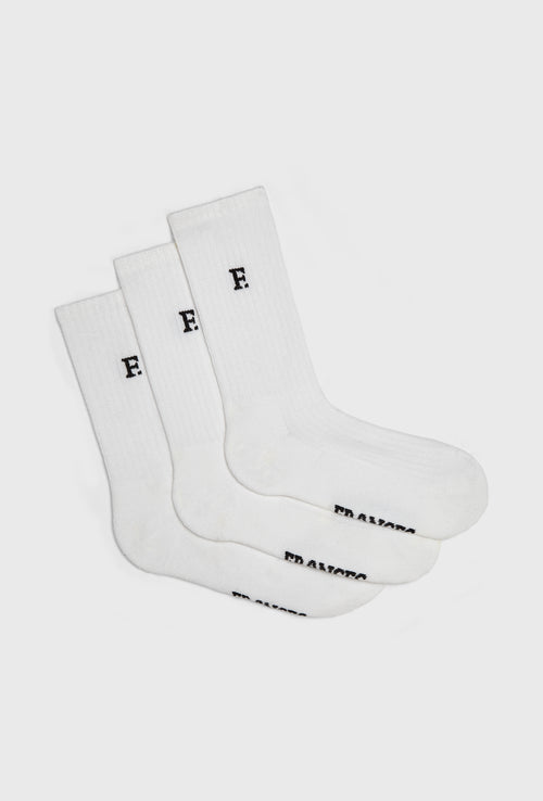 The Trouser Sock - White